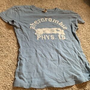 Abercrombie light blue t-shirt